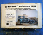 Ford ambulance 1918 Resicast 1/35